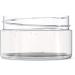 50 Pack 2oz Clear Plastic Containers with Lids - Ideal for Sugar Scrubs, Cosmetics, Lotions, Body Butters, and Slime - Refillable and Durable - Buy Online on SooperMarket.com
