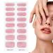 Semi Cured Nail Polish Stickers | Natural Gloss Gel Nail Strips Full Nail Wraps for Women Nails Art Adhesive Nail Polish Strips Salon-Quality Easy to Apply Long-Lasting Vibrant