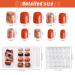 Kalolary 144PC False Nails Set - Complete Acrylic Fingernails with Nail Glue Stickers for Women & Girls | DIY Nail Art & Decoration - Buy Online on SooperMarket.com