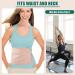 SHASUXTING 5Pcs Neck Waist Oil Pack Set with Chest Pad Reusable Oil Wrap Mess-Free Oil Pack Wrap with Adjustable Straps Comfortable Oil Pack for Neck Waist - Buy Online on SooperMarket.com