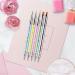 ANGENIL 5 Pcs Acrylic Nail Art Brushes & Dotting Pen Set for DIY Manicure | Nail Art Tools for Drawing, Painting, and Point Drill Designs - Buy Online on SooperMarket.com