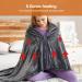 Plplaaoo Electric Heated Under Bed Blanket - USB Operated Thermal Cushion 5V 3 Adjustable Levels Fast Warming 150x85 cm - Perfect for Office & Overnight Use - Buy Online on SooperMarket.com