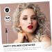 MUSISALY 5pcs Eyeliner Empty Pipe Delineador Mini Lip Gloss Tubes Tweezer Cosmetic Bottle Gel Plastic Golden - Buy Online on SooperMarket.com
