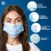 Buy EN14683 Certified 3-Layer Medical Masks - 100 Disposable Surgical Masks (BFE 98%) - Blue Oral Protection Masks for International Shipping - Buy Online on SooperMarket.com