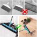 Adjustable Professional Floor Squeegee with 50 Handle - Ideal for Garage, Tile, Shower, and Hair - Foam Water Wiper - Buy Online on SooperMarket.com