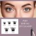 90 Clusters DIY False Eyelashes Kit - Reusable Soft Natural Russian Lashes Extensions - Clear Glue Included - 10-16mm C CC D Curl - Buy Online on SooperMarket.com