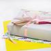 Pink Ribbon 1/4 36 Yards Satin Roll - Ideal for Scrapbooking, Weddings, Baby Showers, and More - Buy Online on SooperMarket.com
