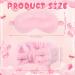 Jexine 24 Pcs Spa Headband Plush Sleep Eye Mask Bulk Set - Simple Style | Makeup Headband for Face Washing, Sleepover Party Supplies for Women - Buy Online on SooperMarket.com