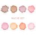MARBLERS Cosmetic Grade Lip-Safe Mica Powder 4oz Set - Nudie 8 Color | Pearlescent Pigment for Lip Gloss, Eyeshadow, Nail Polish, Non-Toxic & Vegan - Buy Online on SooperMarket.com