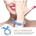 Gadpiparty 1 Set jelly bangles for adult flash silicone bracelet Miss jewelry Jelly Bangles wrist jelly pvc silicone glitter jelly bracelets Bracelet wristband - Buy Online on SooperMarket.com