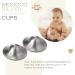 Silver Nursing Cups - Nipple Shields for Newborn Nursing - Soothe and Protect Nipples - 999k Regular Size - Buy Online on SooperMarket.com