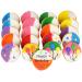 Happy Birthday Cookie Gift Basket Tin - 21 Assorted Hand-Decorated Cookies in 7 Bright Colors - Perfect Birthday Gift for Him, Her, Boys, Girls, Men, Women - Prime Delivery - Buy Online on SooperMarket.com
