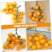 Ciieeo Simulated Small Tomatoes Models Fruit Photo Prop Faux Cherry Tomatoes Ornament Lifelike Fruit Fake Cherry Tomatoes for Decor Home Fruit Ornament Artificial Foam Fake Fruit Yellow 4.00X2.00X2.00CM - Buy Online on SooperMarket.com