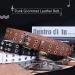 XZQTIVE Double Grommet PU Leather Belt | Wide 1.5 Inch | 01 Black | Fits 22-35inch Pants | Unisex Punk Metal Jean Belt - Buy Online on SooperMarket.com