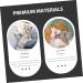 FRCOLOR 2 Sets Portable Fur Roller & Lint Remover - Convenient Sticky Paper for Furniture & Clothes | Best Pet Hair Remover for Home - Buy Online on SooperMarket.com