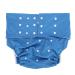 Washable diaper for adults diaper for adults for incontinence care washable adjustable exhaustive pocket diaper cover easy to dry cloth diaper (dark blue)