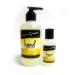 Doctor's Touch Hand Sanitizer With Real Lemon Vitamin E And Aloe Vera - 99% Effective Against Germs - 70% Alcohol - Antibacterial - Leaves Hands Clean Soft And Moisturized (8 & 2oz 1) 8 & 2 Ounce 1.0