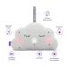 Sn z Dream Cloud Sleep Aid for Babies | Plush Mobile with White Noise 4 Calming Sounds & Night Light Pink & White - Buy Online on SooperMarket.com