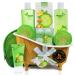 Fathers Day Gifts from Son  Home Spa Bath Basket Gift Set - Aromatherapy Kit for Men & Women - Natural Cucumber with Organic Melon - 12pc Skin Care Set with 2 Organic Melon Soaps  Body Lotion & More