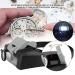 Head Magnifier Adjustable Size Headband Magnifying Lenses Repair Work Light High Transparency Lenses LED Light Head Lamp - Buy Online on SooperMarket.com