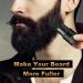 Dajidafu Beard Shaping Filler Concealer Long Lasting Hair Patches Enhancer Coloring Coverage Makeup Business Applicator Pen Black - Buy Online on SooperMarket.com