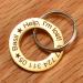 LYL Gold Stainless Steel Dog Tag - Deep Engraving Front & Back Ring Shape (Medium) - International Shipping Available - Buy Online on SooperMarket.com