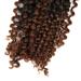 Lady Miranda Afro Kinky Curly Braiding Hair Extensions 10 Inch 3X Braid Synthetic Hair- Black&Brown 1B/30 - Buy Online on SooperMarket.com