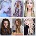 Silk-co Dreadlocks Braiding Hair Extensions All Human Handmade Ombre 24 inch Crochet Braids Reggae Hip-Hop Hairpiece Handmade for Braiding Black-Dark Purple  - Buy Online on SooperMarket.com