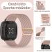 Chinbersky 3-Piece Nylon Bracelet Set for Fitbit Versa 3/4 & Sense/Sense2 - Soft Adjustable Sports Bands for Men & Women - Star Light/Meat Bar/Pine Needlebar - Buy Online on SooperMarket.com