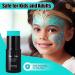 Go Ho Teal Water-Based Face Paint Stick 1.06 Oz - Non-toxic Cream Body Makeup for Theater, Halloween, SFX Cosplay - Washable & Full Coverage for Adults and Children - Buy Online on SooperMarket.com