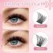 DIY Lash Extension Kit Cluster Lashes Kit with 72 Pcs Lash Clusters Lash Bond Remover Eyelash Applicator Beginner DIY Lashes Kit Easy to Use (Volume Style) DIY Lash Kit Volume Kit (Clear Glue) - Buy Online on SooperMarket.com