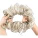 Vlasy Messy Bun Hair Piece | Curly Wavy Scrunchies Extensions Synthetic Chignons | 60g 111# Hair Accessories for Women and Girls - Buy Online on SooperMarket.com
