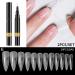 Worparsen Nail Tips Glue Handheld Soak Off UV LED Base Gels Stick Extension Glue Pen Ornament Sticking Solid E - Buy Online on SooperMarket.com