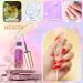 JOSLOVE Gel Liner Nail Art Gel Polish Set 12 Colors Tulip Gel Nail Polish Kit Built  Thin Nail Art Brush in Bottle  Gel DIY Nail Art Tools Gifts for Women Girls L122 C-LinerGel L122 - Buy Online on SooperMarket.com