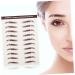 Baluue 36 Pcs Eyebrow Stickers Brow Shaper Makeup Stickers 4d Broken Eyebrows Hair 6 Transfer Paper - Buy Online on SooperMarket.com