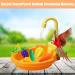 Automatic Bird Bathtub with Faucet - Ideal for Parakeets, Cockatiels, Conures, and Small Birds | SGQCAR New Orange - Buy Online on SooperMarket.com
