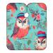 Kigai Cute Owls Barber Cape Professional Salon Hair Cutting Cape with Adjustable Snap Closure Waterproof Hairdressing Cape Haircut Cape for Men Women