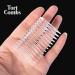 Set of 4 Tort Plain Hair Combs 7cm French Side Combs - White | Strong Hold Hair Clips for Girls & Women - Buy Online on SooperMarket.com