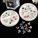 Noverlife 36PCS Planet Nail Charms: 3D Saturn Crystal Diamonds for Sparkling Manicure Decor - Buy Online on SooperMarket.com
