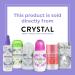 Crystal Magnesium Solid Stick Deodorant for Men & Women, Aluminum-Free & Non-Irritating, Odor-Fighting Sea Salt + Sage, 2.5 oz (Pack of 2) - Buy Online on SooperMarket.com