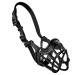 Oneigris muzzle soft muzzle for dogs Durable rubber adjustable belt strap Suitable for muzzle baskets of medium and large dogs Prevention of barks biting and chewing (s)