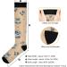 Haskirky High Elasticity Compression Socks - 2 Pair, Cartoon Raccoons Design for Leisure and Travel, Relieve Fatigue, Daily Wear and Running | Adult Universal Size - Buy Online on SooperMarket.com