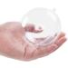Clear Acrylic Bath Bomb Mold Shells - 80mm 12 Pack Kit by Super Z Outlet - Buy Online on SooperMarket.com