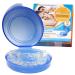 The Original Acusnore Anti Snore 6 Spring Mouth Piece Guard With Anti Bacterial Storage Case Included- Immediate Relief From Apnea Snoring Heaving Breathing & Grinding Teeth- Patented Design