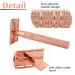 Premium Stainless Steel Double Edge Safety Razor for Men - Smooth Close Shave | Detachable Single Blade Razor - Buy Online on SooperMarket.com