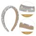 Sibba Rhinestone Headband - Sparkly Crystal Bling Hair Band for Women and Girls (Silver) - Buy Online on SooperMarket.com