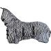 Marengos - zebra flying ceiling with neck part & abdominal bathing |Robust & breathable eczema ceiling |Protection against insects |Extremely wind -permeable flying corner |Outdoor horse ceiling 95cm white / black 95cm