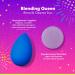 Beautyblender Blending Queen Set - Sapphire Sponge & Speckled Violet Cleanser | Best for Flawless Makeup | International Shipping Available - Buy Online on SooperMarket.com