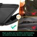 Premium Black Bike Saddle Bag | Waterproof Under Seat Pouch for Mountain & Road Bikes | Cycling Wedge Pack for Accessories Storage - Buy Online on SooperMarket.com