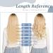 24 inches Pre Bonded Hair U Tip Extensions 1g 100 Strands Keratin Fusion Invisible Nail 100g Real Remy Human Hair(#613 Bleach Blonde) - Buy Online on SooperMarket.com